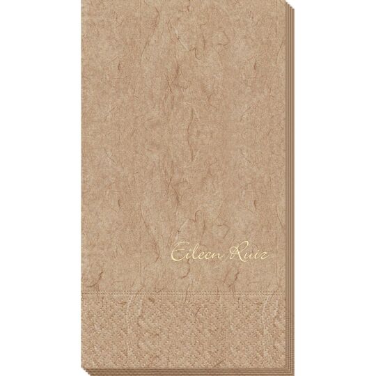 Always Flaunt Your Names Bali Guest Towels