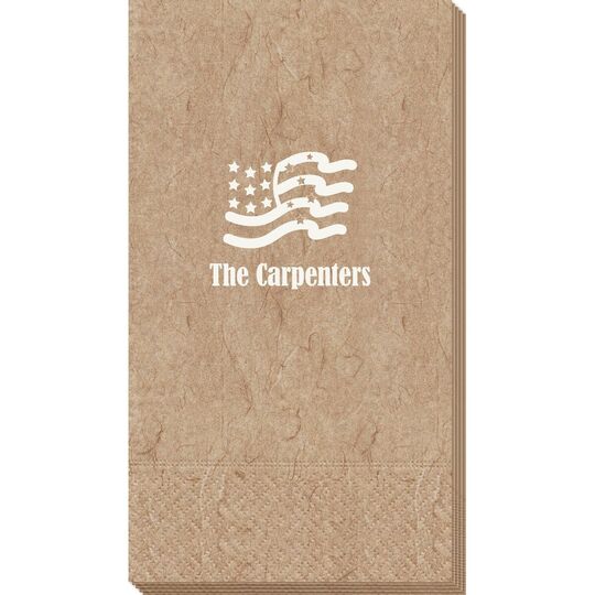 American Flag Bali Guest Towels