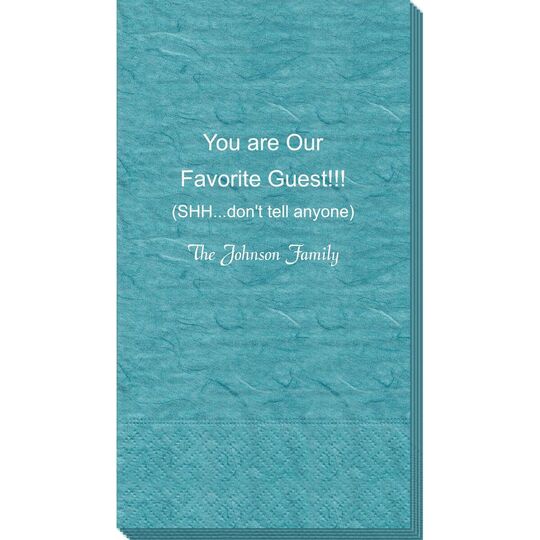 Any Imprint Wanted Bali Guest Towels