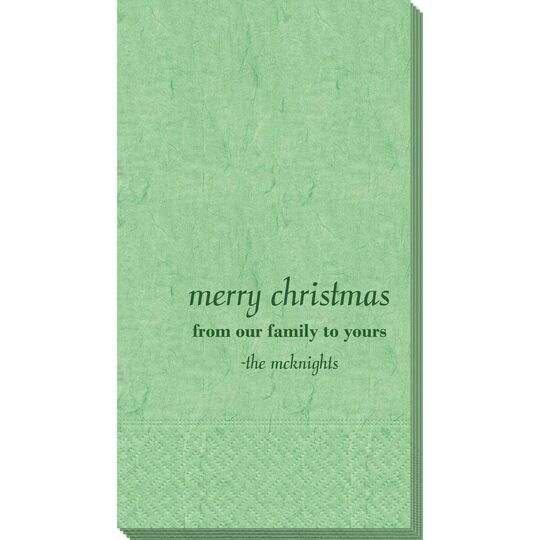 Any Text You Want Bali Guest Towels