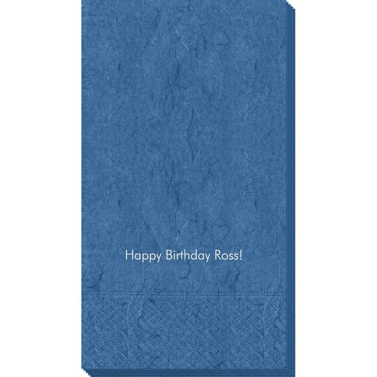 Any Text You Want Bali Guest Towels