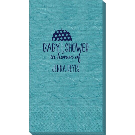 Baby Shower Umbrella Bali Guest Towels