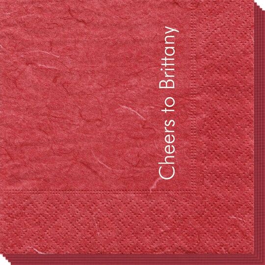 Basic Text of Your Choice Bali Napkins