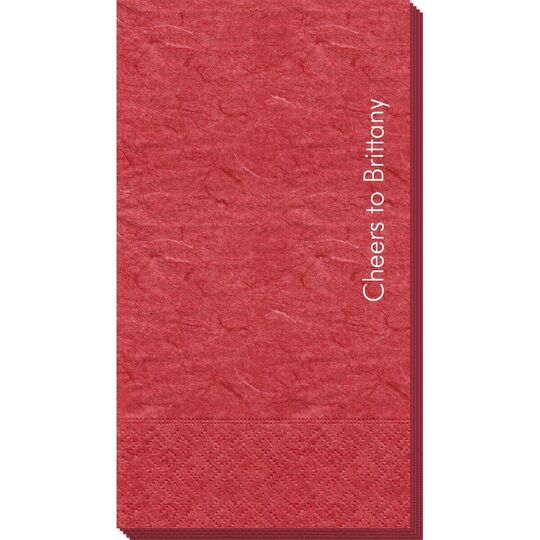 Basic Text of Your Choice Bali Guest Towels