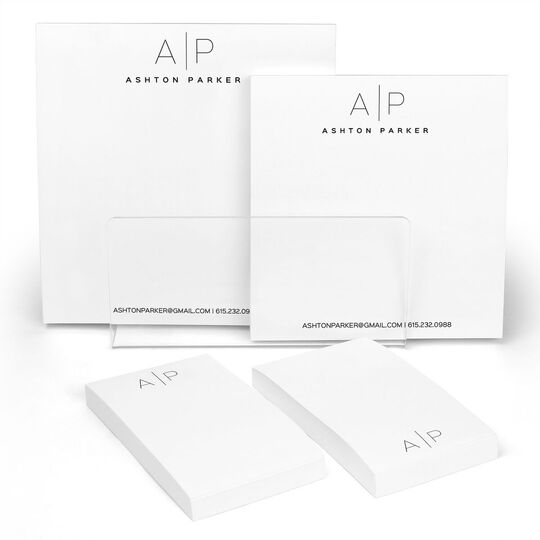 Duogram Notepad Set (4 Pads)