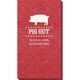 BBQ Pig Bali  Guest Towels Image 1 of 3