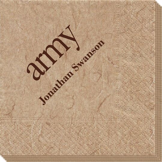 Big Word Army Bali Napkins