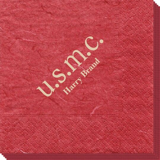 Big Word U.S.M.C. Bali Napkins