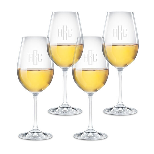 Chaumont 15.25 oz Wine Stemmed Glassware Set of 4
