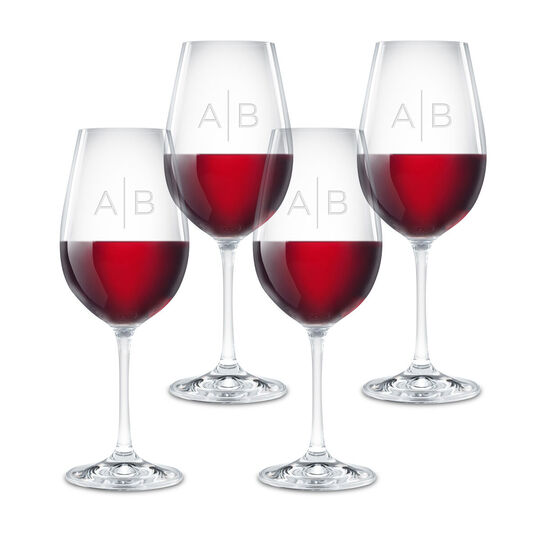 Chaumont 15.25 oz Wine Stemmed Glassware Set of 4