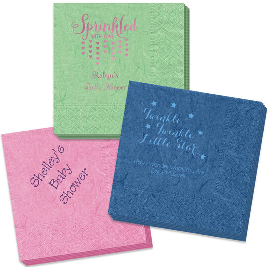 Design Your Own Baby Shower Bali Napkins