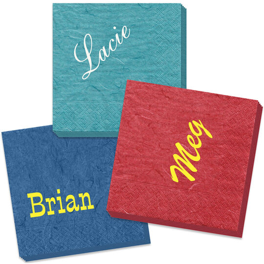 Tissue napkins printed with your own logo!