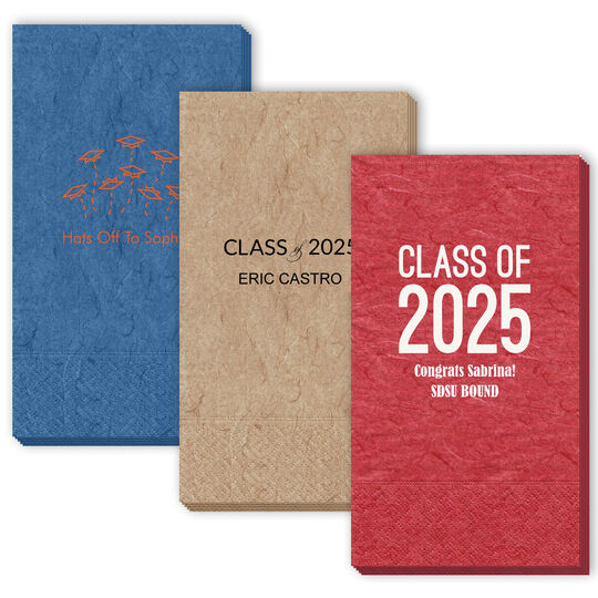 Design Your Own Graduation Bali Guest Towels