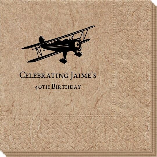 Biplane Bali Napkins