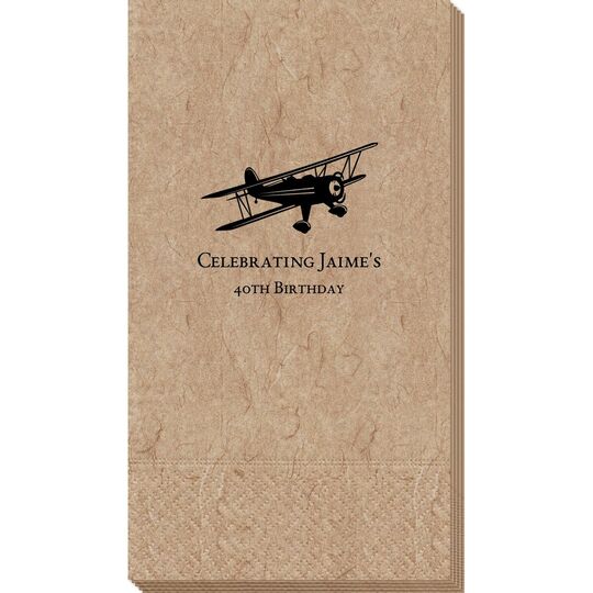 Biplane Bali Guest Towels