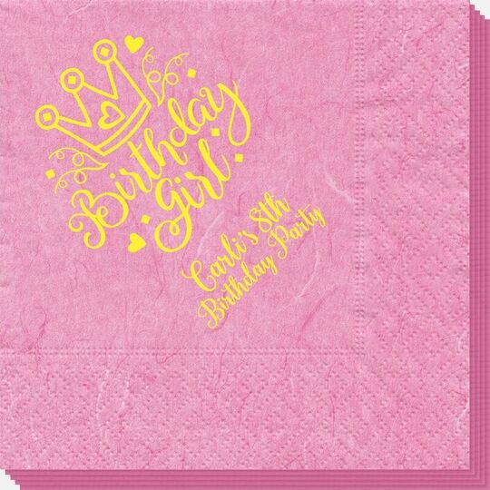Birthday Girl Bali Napkins