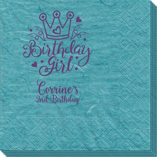Birthday Girl Bali Napkins