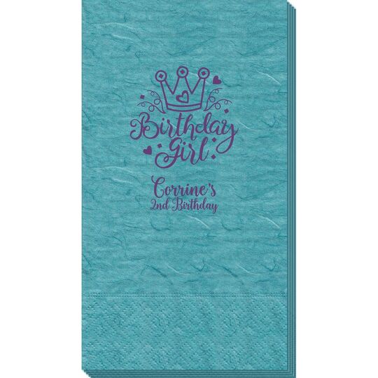 Birthday Girl Bali Guest Towels