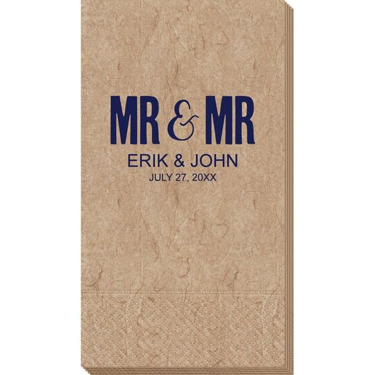 Bold Mr & Mr Bali Guest Towels