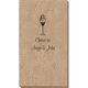 Bubbly Champagne Bali Guest Towels Image 1 of 5