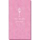 Bubbly Champagne Bali Guest Towels Image 3 of 5