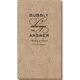 Bubbly is the Answer Bali Guest Towels Image 1 of 5