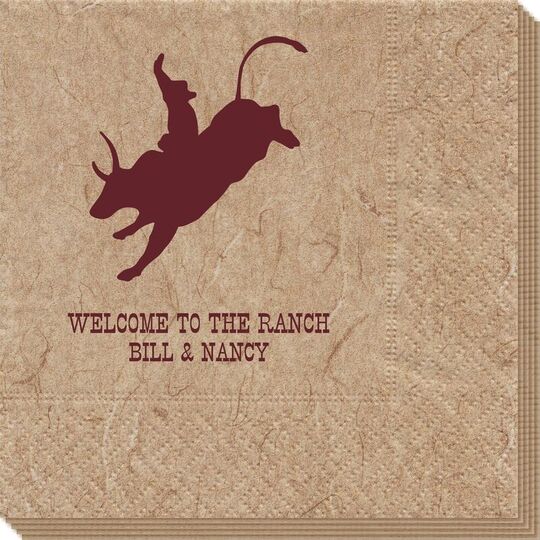 Bull Rider Bali Napkins