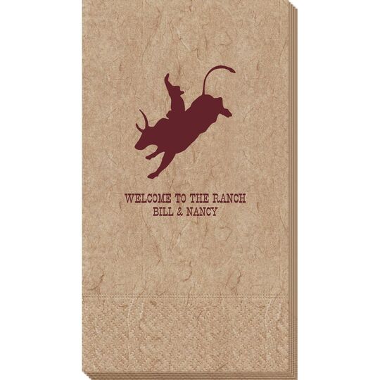 Bull Rider Bali Guest Towels