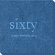 Big Number Sixty Bali Napkins Image 1 of 2