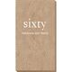 Big Number Sixty Bali Guest Towels Image 2 of 2