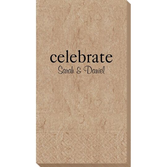 Big Word Celebrate Bali Guest Towels