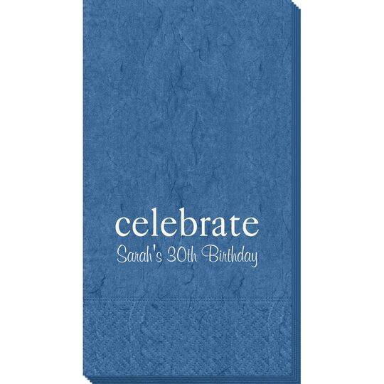 Big Word Celebrate Bali Guest Towels