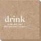 Big Word Drink Bali Napkins Image 2 of 4