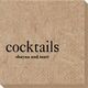 Big Word Cocktails Bali Napkins Image 1 of 4