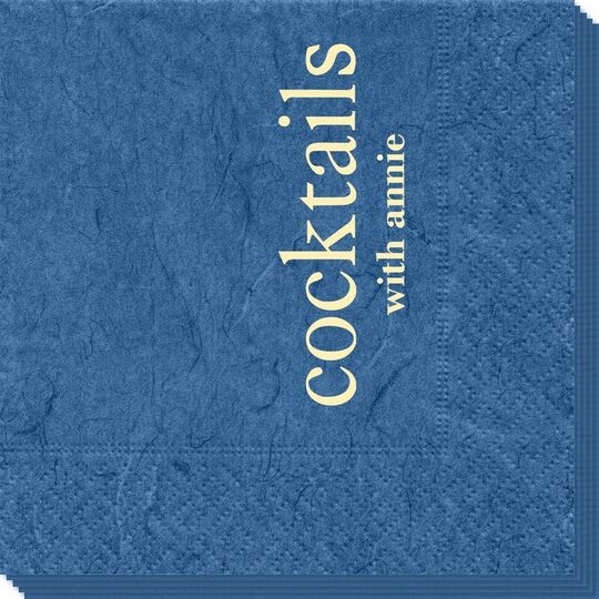 Big Word Cocktails Bali Napkins