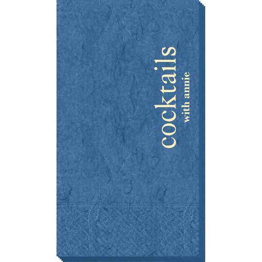 Big Word Cocktails Bali Guest Towels