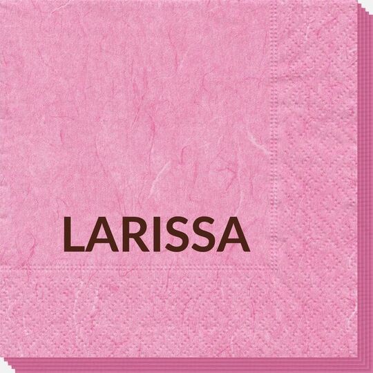 Big Bold Name Bali Napkins