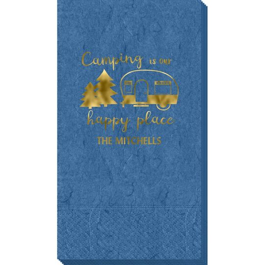Camping Is Our Happy Place Bali Guest Towels