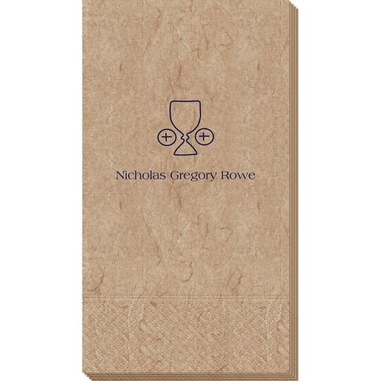 Ceremonial Goblet and Wafer Bali Guest Towels