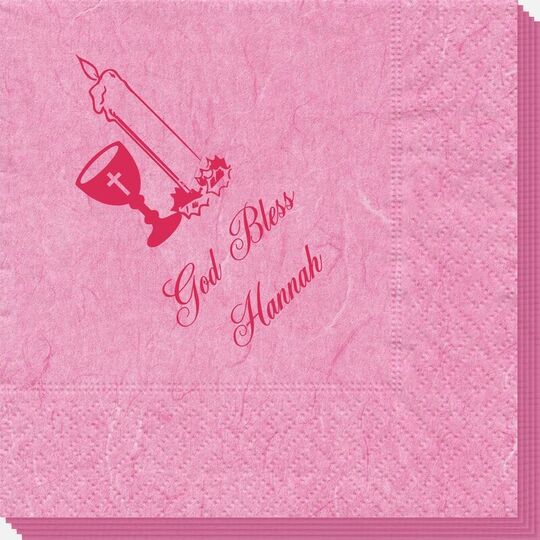 Chalice and Candle Bali Napkins