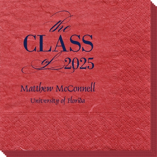 Classic Class of Graduation Bali Napkins