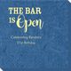 The Bar is Open Bali Napkins Image 2 of 5
