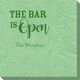 The Bar is Open Bali Napkins Image 4 of 5