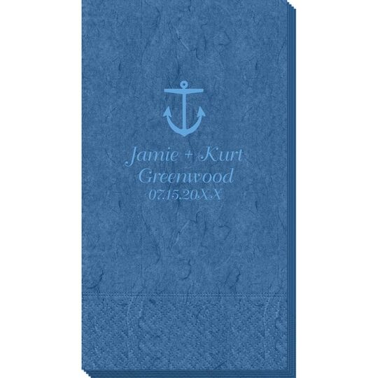 Nautical Anchor Bali Guest Towels