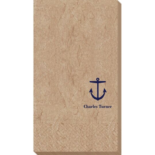 Nautical Anchor Bali Guest Towels