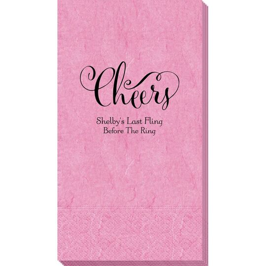 Curly Cheers Bali Guest Towels