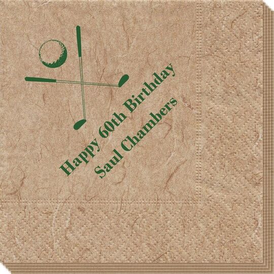 Golf Clubs Bali Napkins