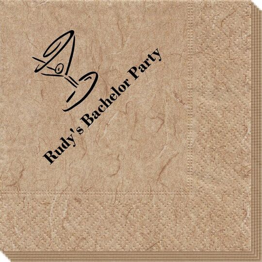 Classic Martini Bali Napkins