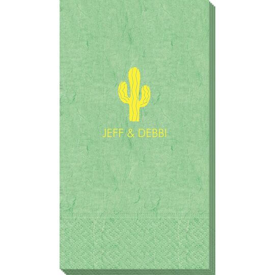 Desert Cactus Bali Guest Towels