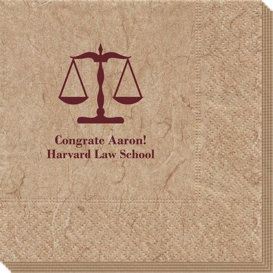 Scales of Justice Bali Napkins